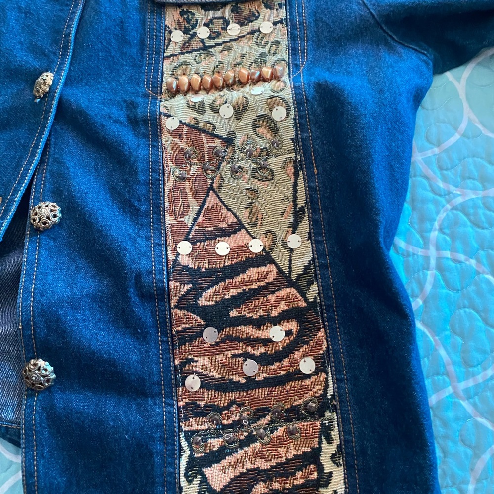 Ladies Denim Jacket Step In Style - image 2